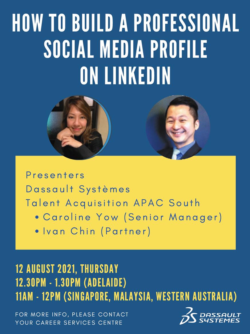 How to build a professional social media profile on LinkedIn