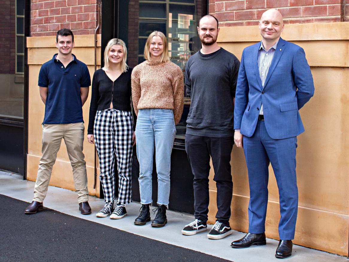 Criz Birzer and team, Solomon Islands grant win