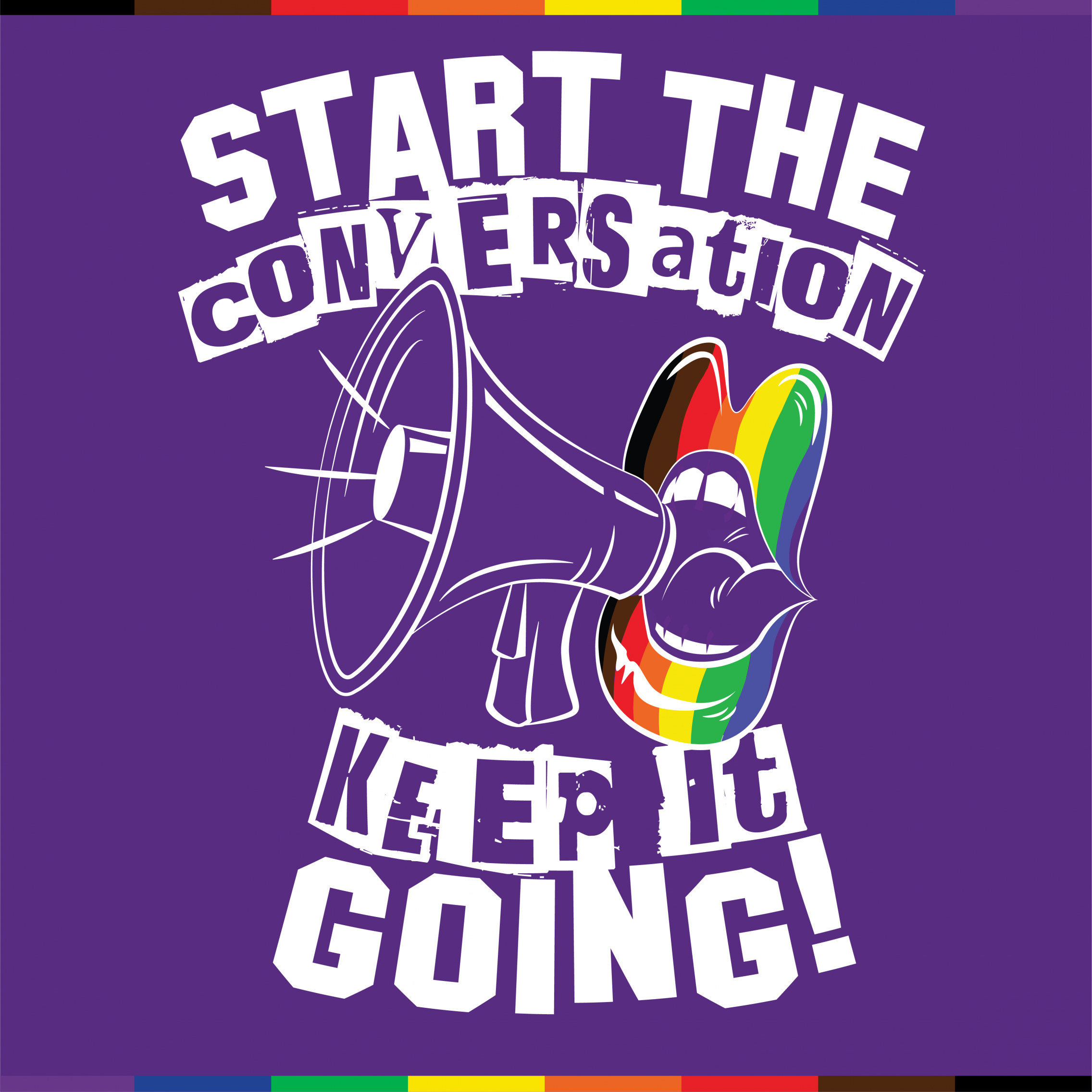 Wear it purple: Start the conversation, keep it going