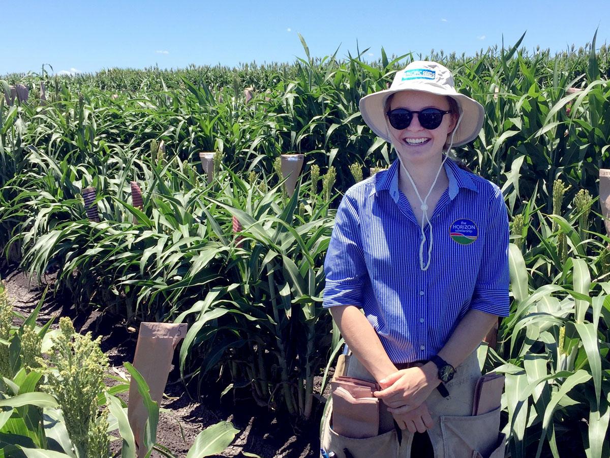 Ali Gill on Horizon placement at Advanta Seeds in Toowoomba
