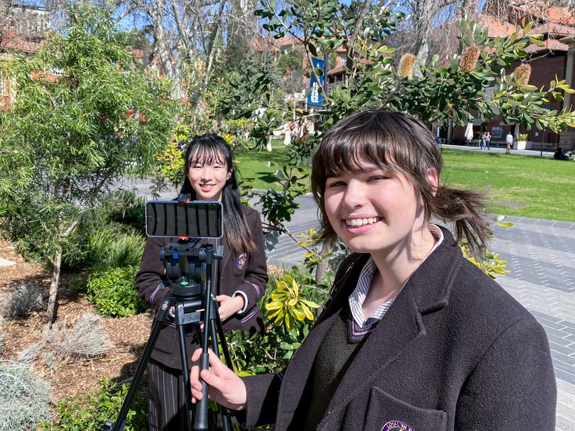 Young Scientist of the Year St Aloysius students