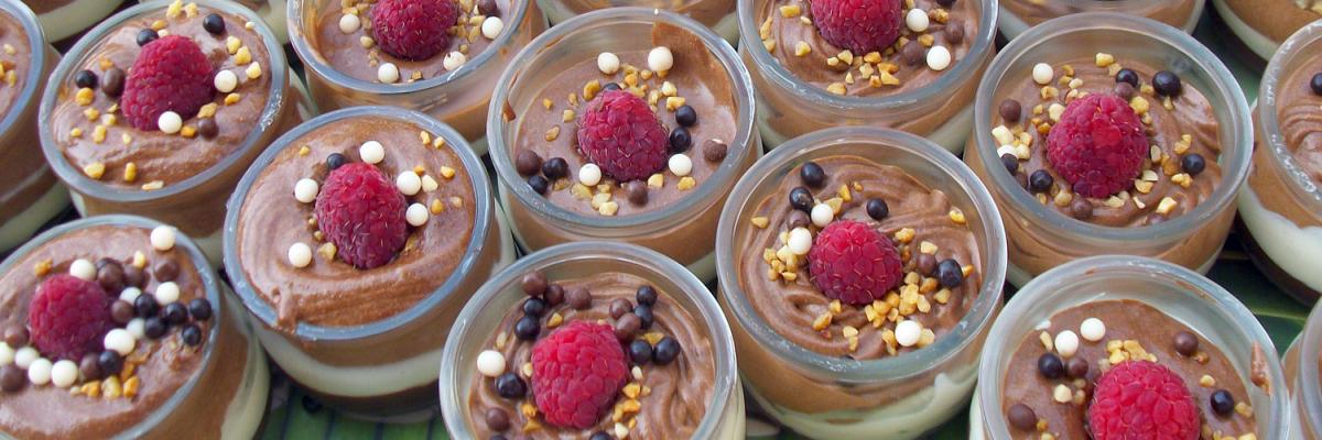 Raw egg dessert