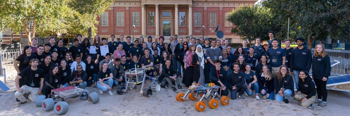 Australian Rover Challenge all teams banner