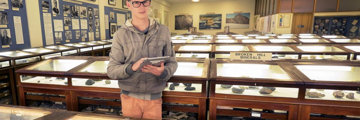 Geology student Tate Museum