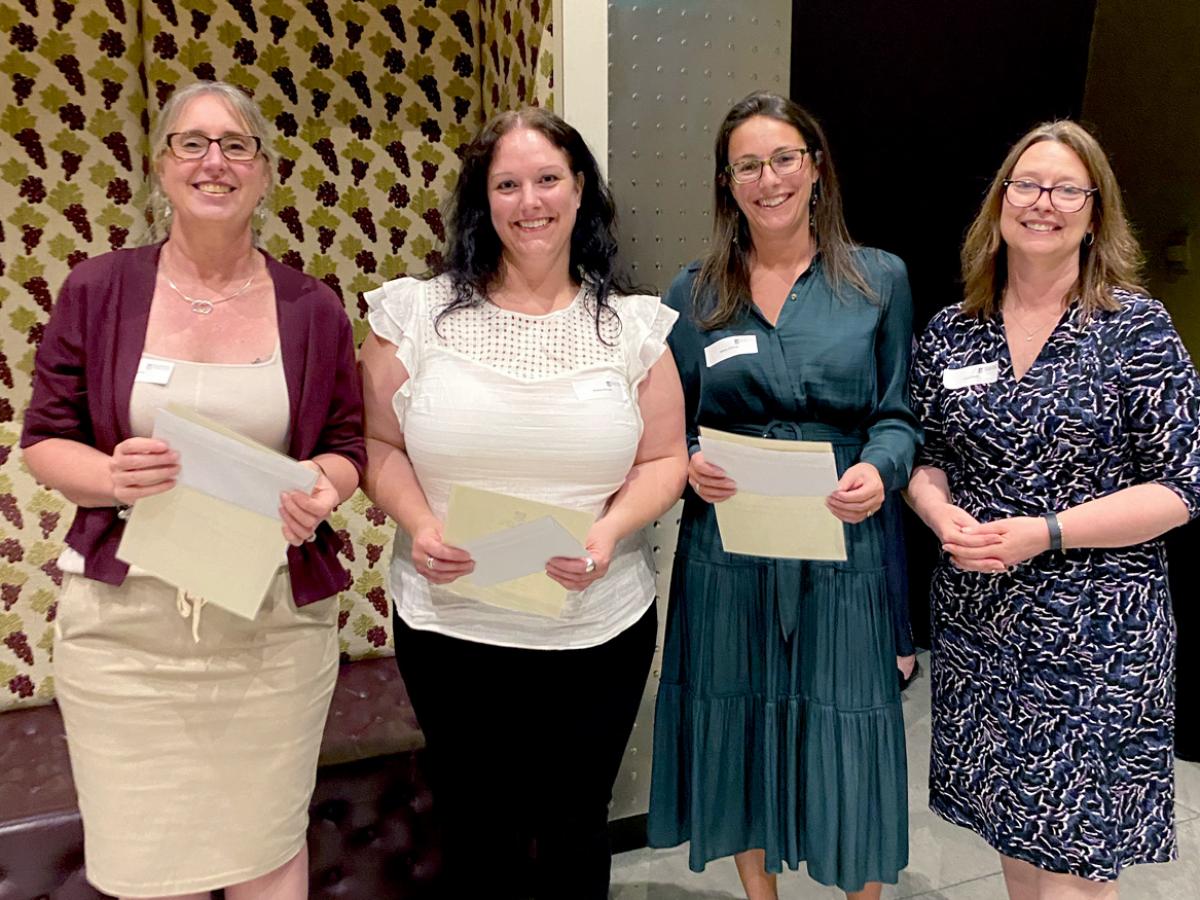 Three staff members were recognised for exceptional performance in 2021.  Kiralee Vincent – the faculty's Senior Academic Support Officer based at Roseworthy campus. Dr Maïlys Stirling, the faculty’s Research Technical Services Manager. Lisa Laws, the Business Manager of the School of Physical Sciences and School of Biological Sciences.