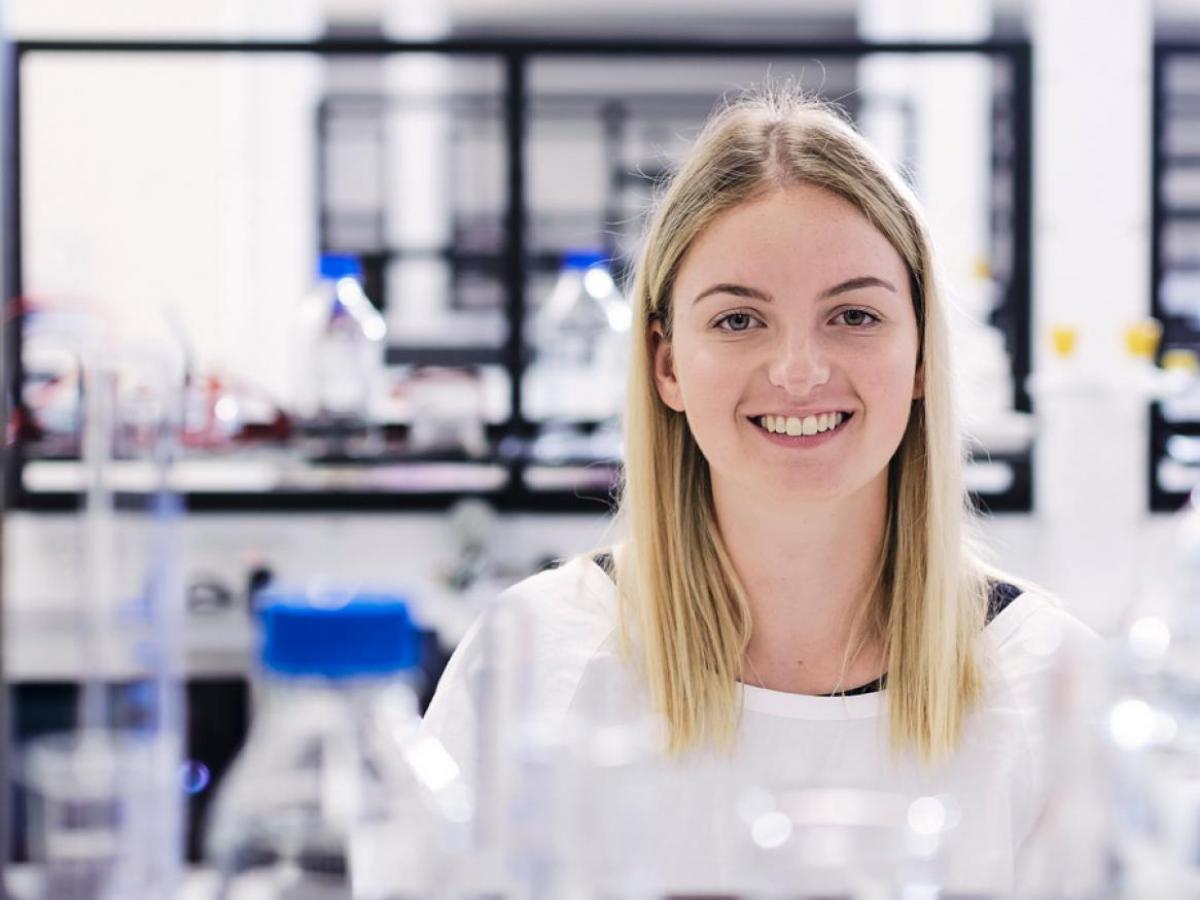 PhD student Sophie Dolling