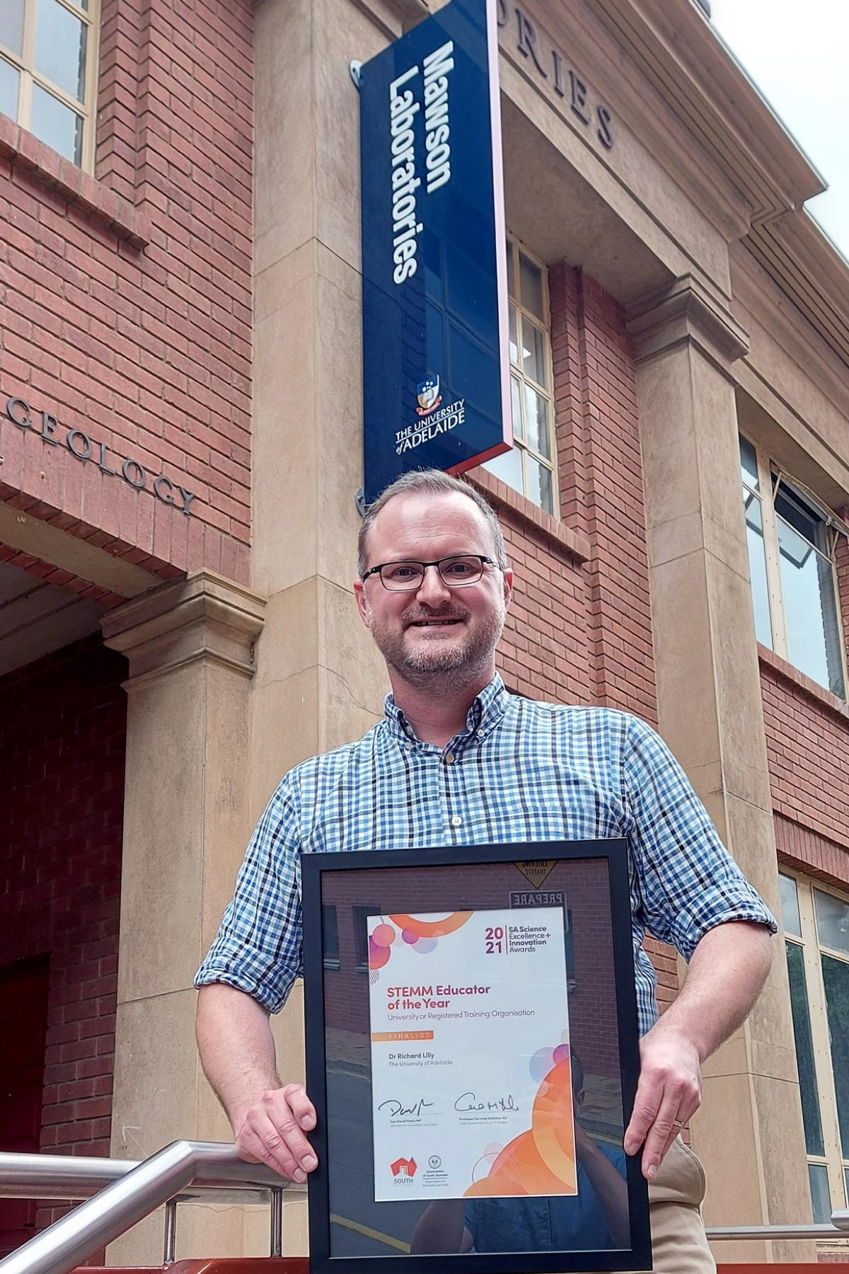 Richard Lilly SA Science Awards