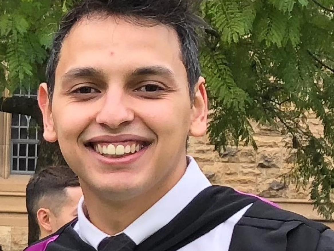 PhD student Yazan Arouri