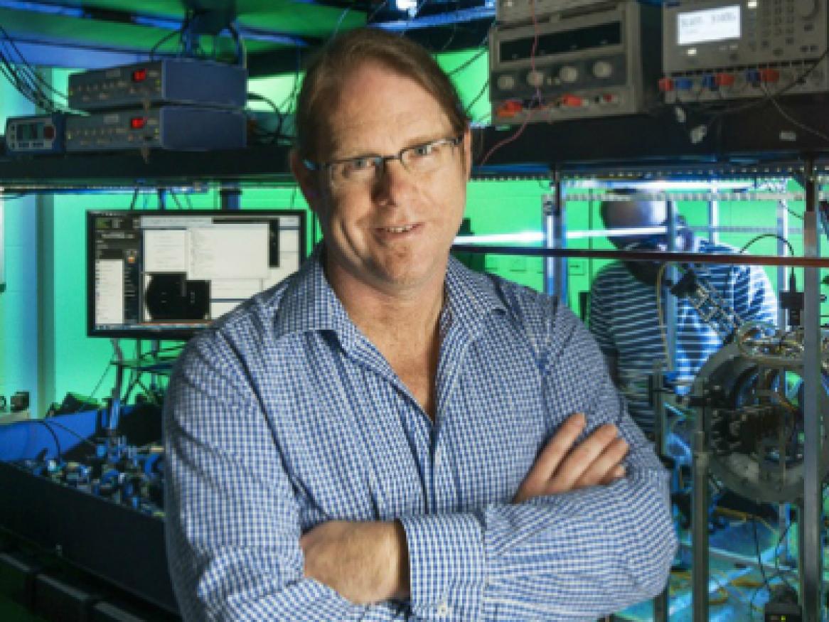 IPAS scientist Professor Andre Luiten