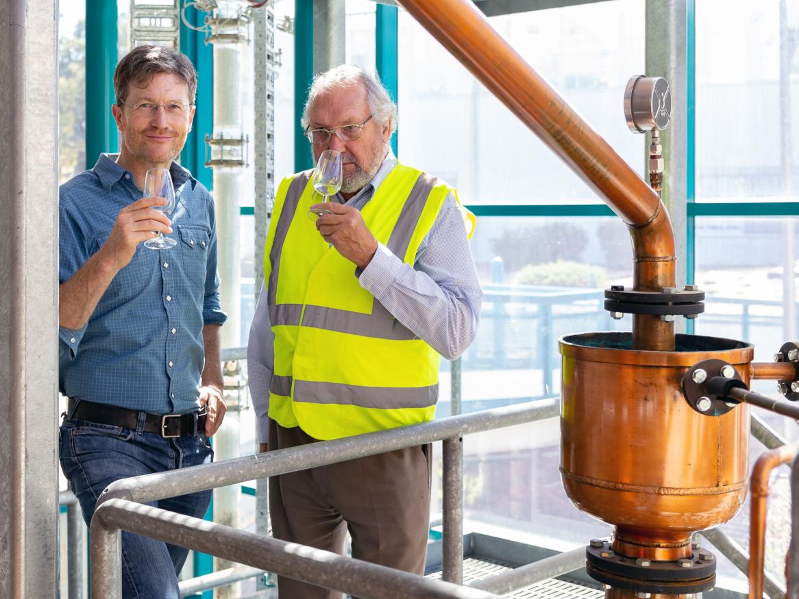 Adelaide Gin - Michael Hickinbotham and Associate Professor Graham Jones