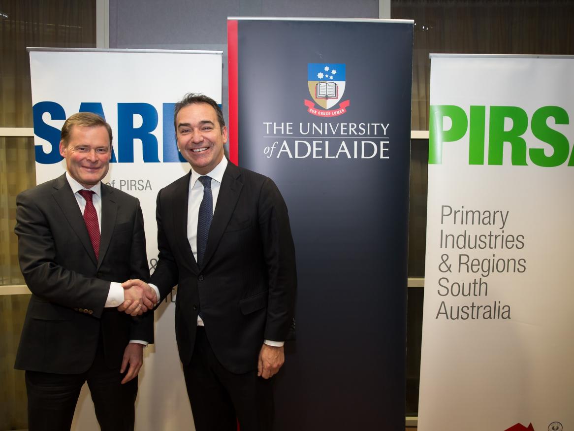 Uni PIRSA SARDI research agreement