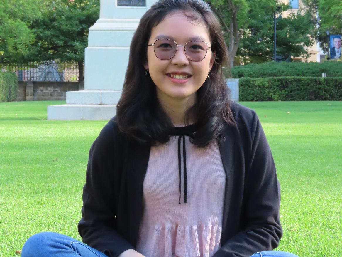 School of Mathematical Sciences student, Eunice Blessica Yuwono