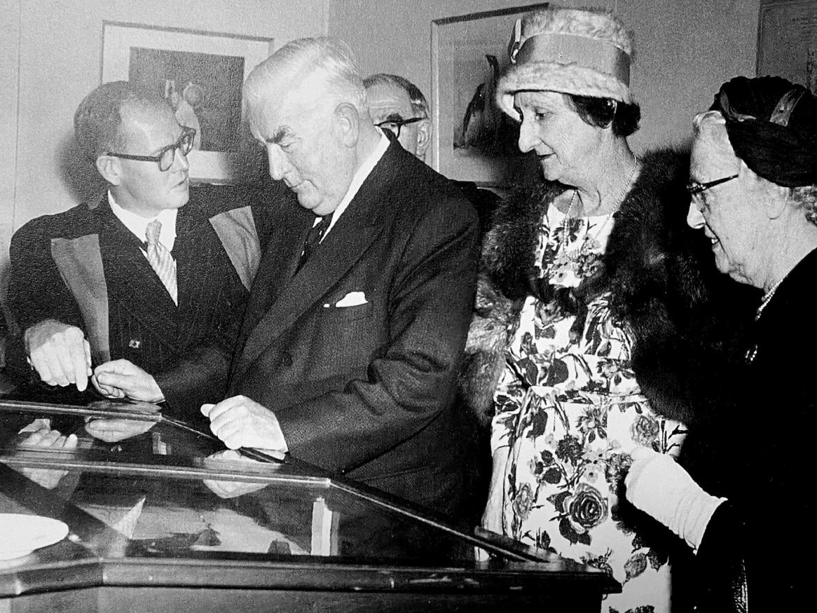 Mawson collection opening 1961