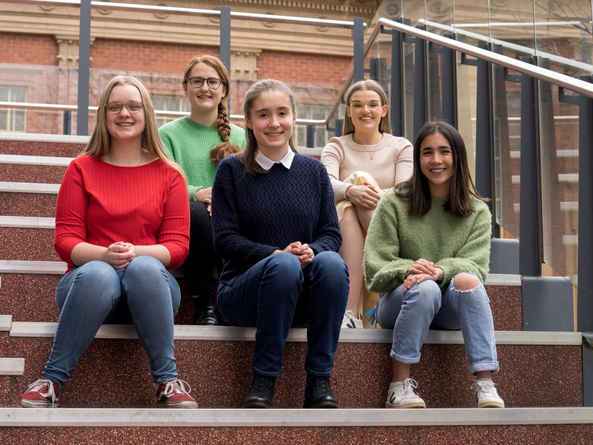 Defence Women in STEM Undergraduate Scholarship recipients