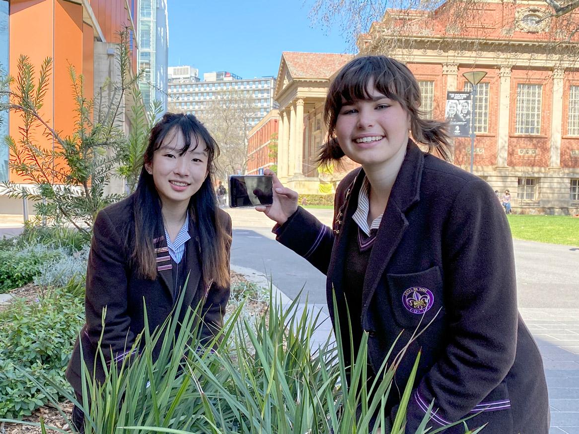 Young Scientist of the Year St Aloysius students