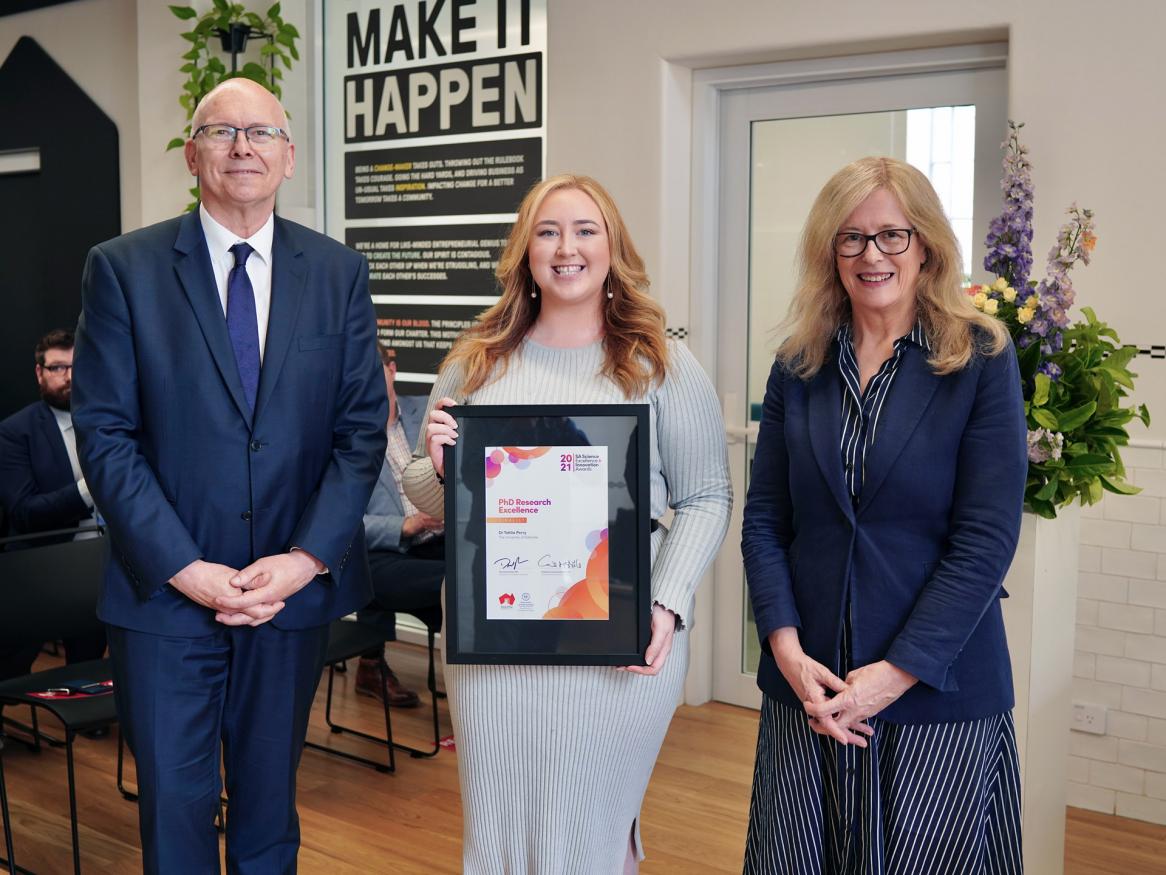 Tahlia Perry SA Science Awards