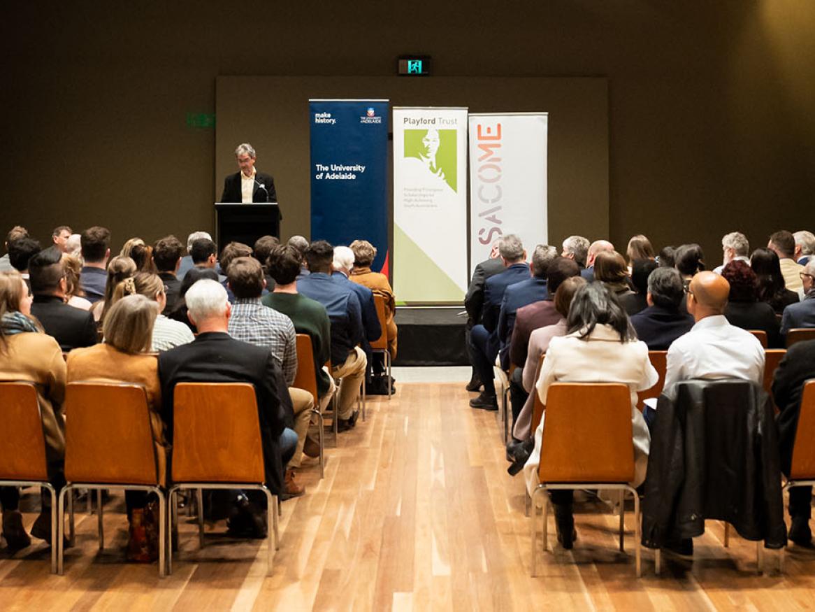 Playford Trust awards ceremony hosted at the National Wine Centre, Adelaide